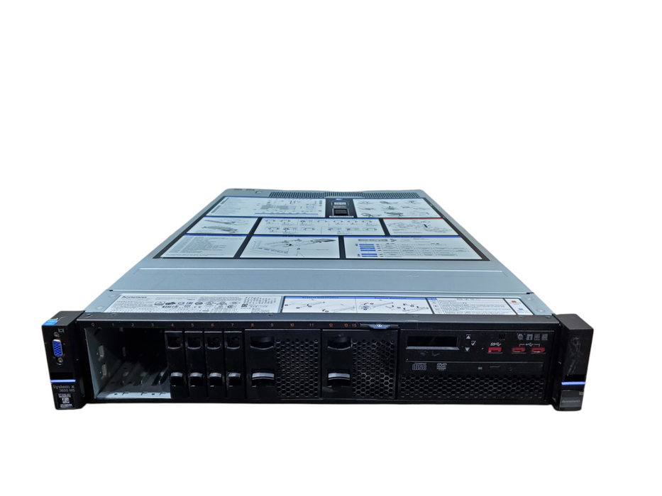 Lenovo System x3650 M5 - 1x Xeon E5-2680 v3 16GB DDR4, M5210 - No HDD