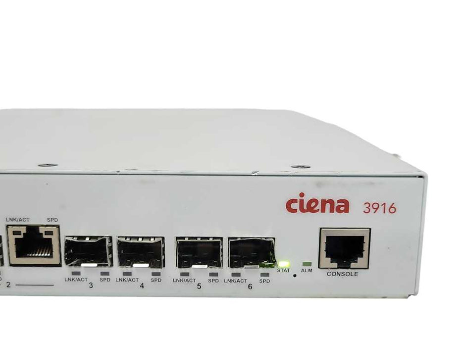 Ciena 3916 Service Delivery Switch 170-3916-900 w/ Rack Ears, READ _