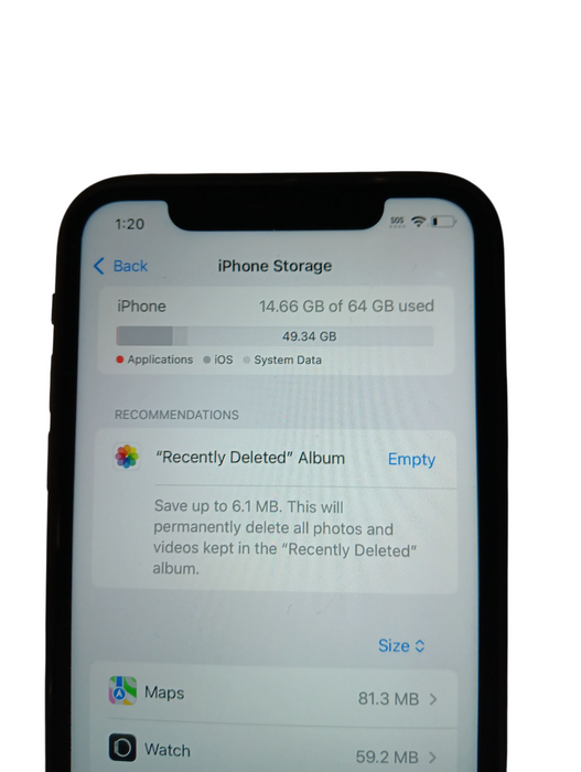 Apple iPhone XR - 64GB - Black (A1984)