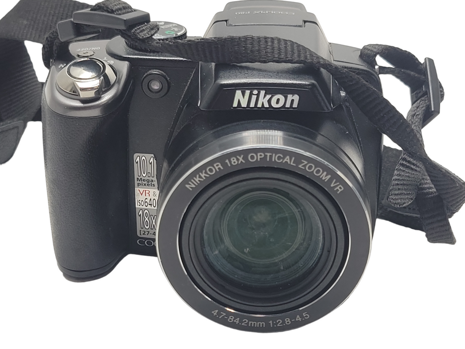Nikon COOLPIX P80 10.1MP Digital Camera with Battery, READ _