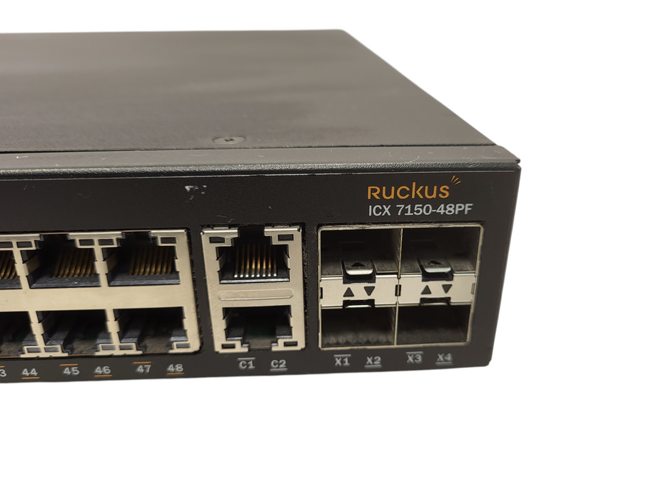 Ruckus ICX 7150-48PF 48-Port 1G PoE Access Switch $
