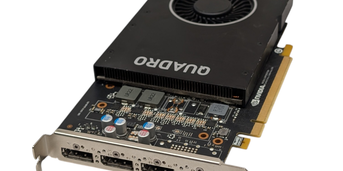 NVIDIA Quadro P2000 5GB GDDR5 Graphics Card 4x DisplayPort