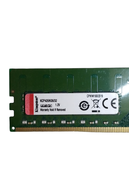 Kingston 32GB DDR4 Desktop Memory KCP426ND8/32