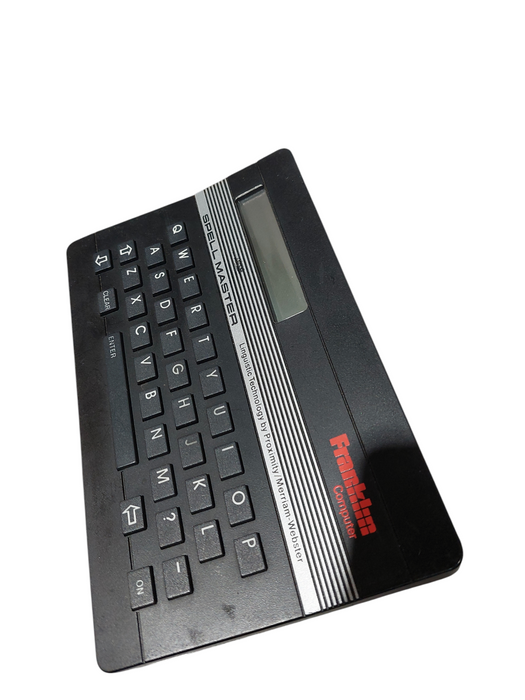 VintageFranklinComputer Spell Master SA-103 & Crossword Puzzle Solver CW-50 =