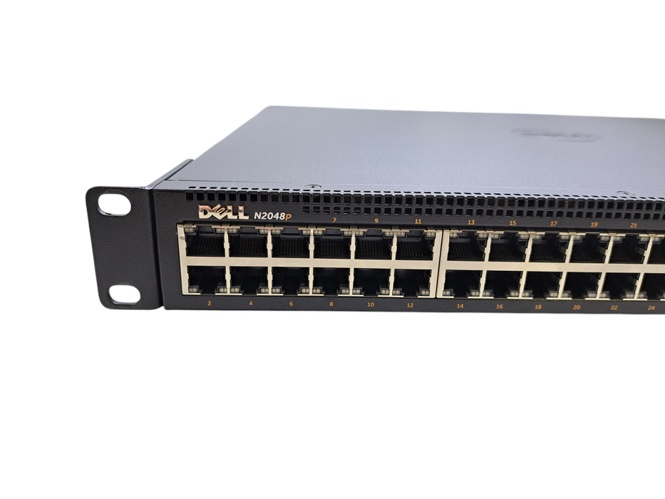 Dell N2048P | 48-Port Gigabit PoE+, 2x 10G SFP+ Managed Switch Q