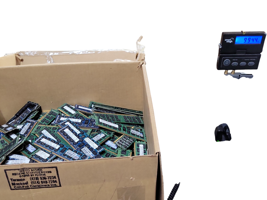 AS-IS Non-Heat sink RAM/Memory 21.9lb/9.9KG _