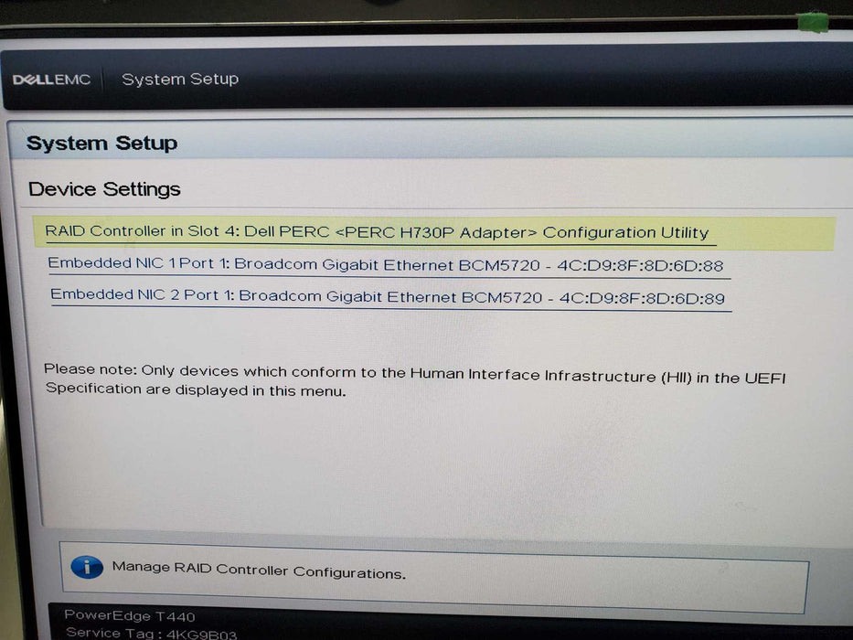 Dell EMC PowerEdge T440 2*Xeon BRONZE 3104 1.7GHz 16GB RAM H730P NO HDD