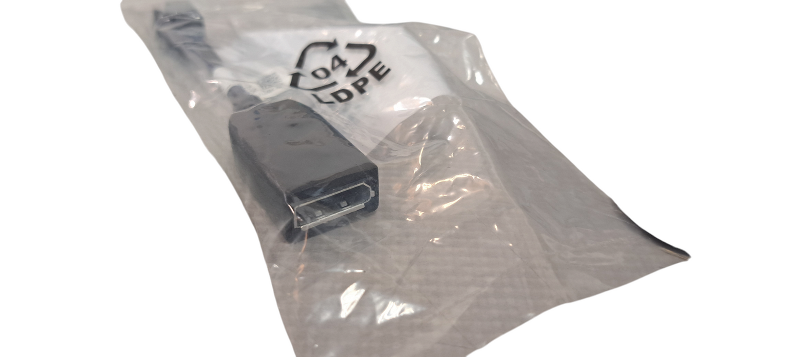 Brand New Dell Male Mini DisplayPort to Female DisplayPort Adapter 00FKK Q