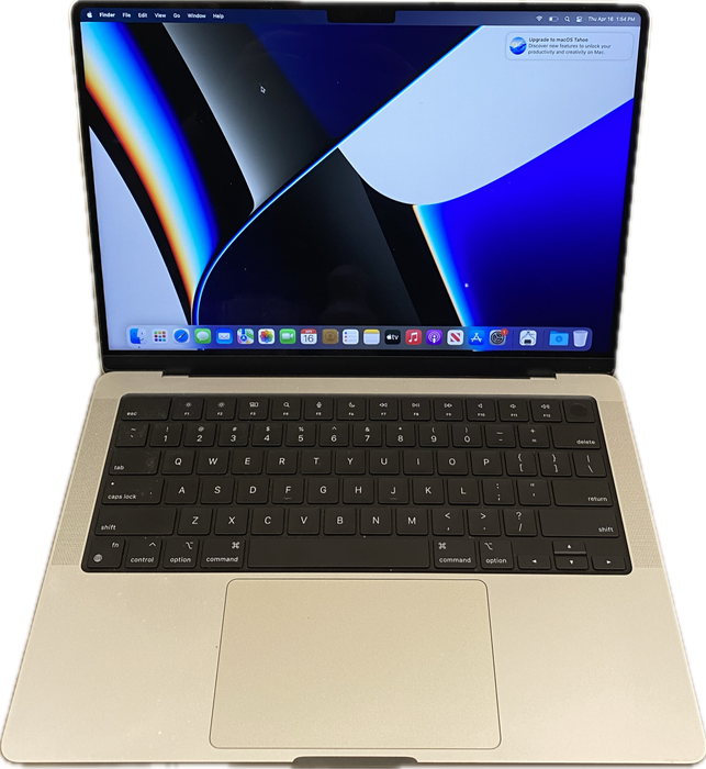 Apple MacBook Pro 14 ' 2021 M1 Pro 32GB RAM 1TB SSD No Power Adapter