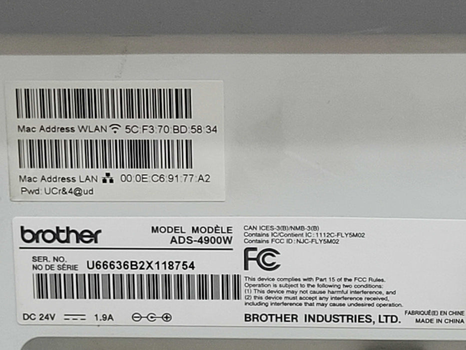 Brother ADS-4900W High-Speed Wireless Desktop Scanner _