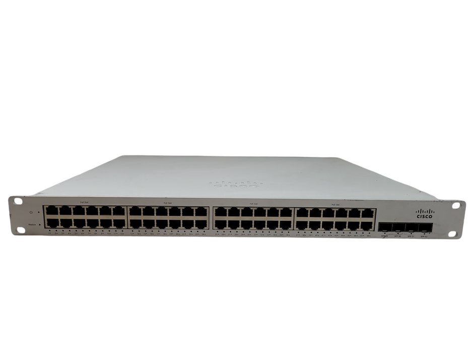 Meraki MS220-48LP | 48-Port Gigabit PoE Switch | 4x SFP [UNCLAIMED] Q%