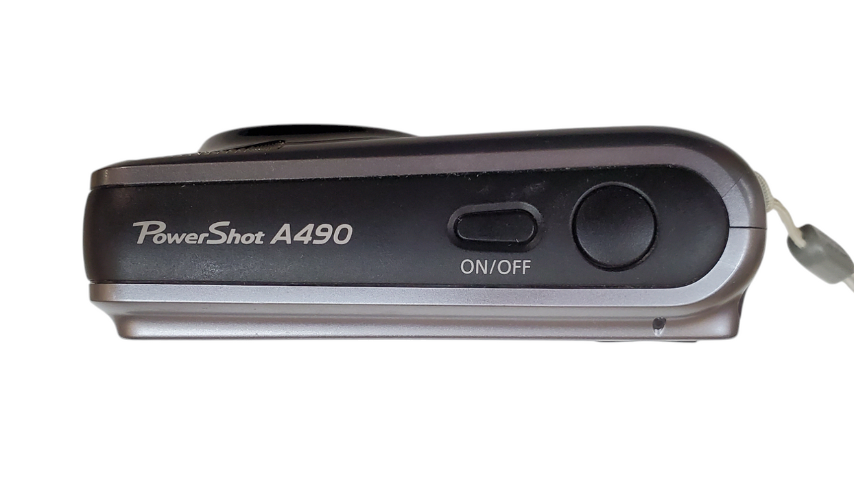 Canon PowerShot A490 10.0MP Digital Camera *READ*