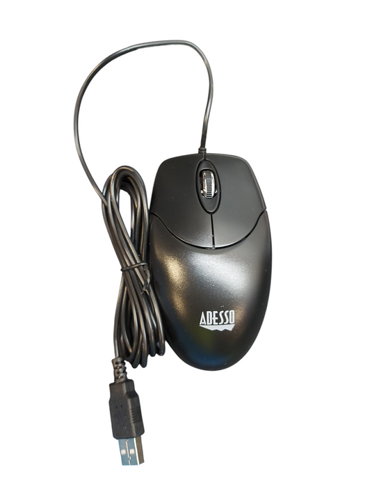 Adesso AKB-132CB-FR Black USB Wired Keyboard and Mouse