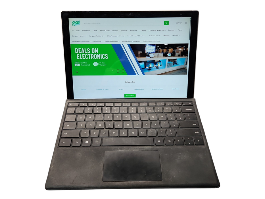 Microsoft Surface Pro 6 (1796) - i5-8350U, 16GB RAM, 256GB SSD )