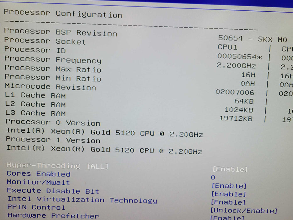 Nutanix / Supermicro X11DPU-G6 - 2x Xeon Gold 5120 32GB DDR4 2x800W PSU %