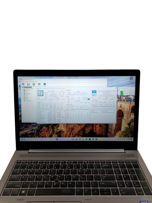 HP ZBook 15u G6 Laptop i7-8565U@1.8GHz 16GB RAM 256GB NVMe SSD   Lap200
