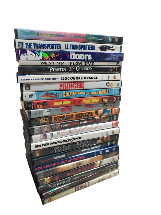 Bundle of 62 Random DVD Movies  =