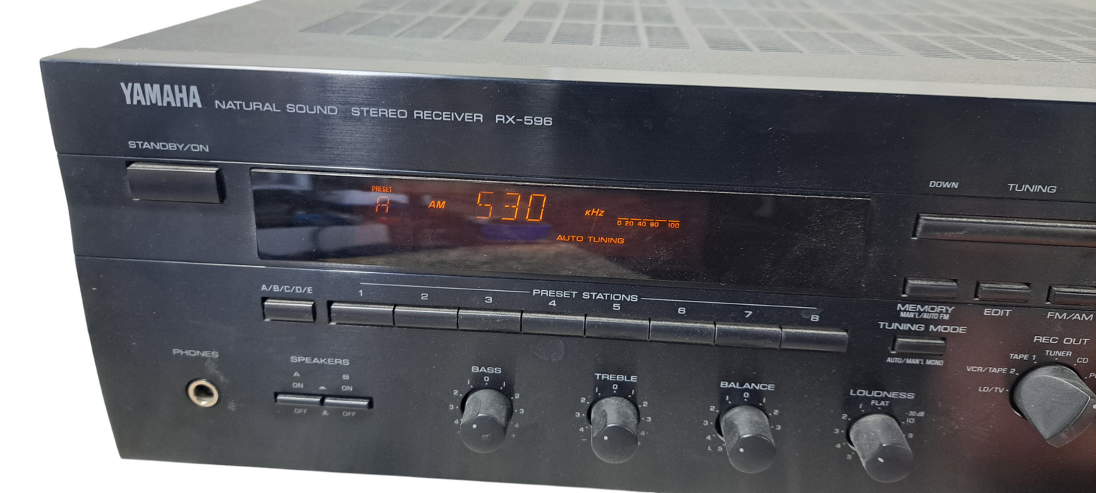 Yamaha RX-596 Stereo Receiver | For Repair or Parts