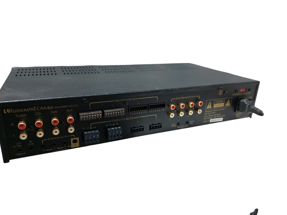 Russound 4-Zone 4-Source Central Controller/Amplifier Model: CA 4.4Pi =