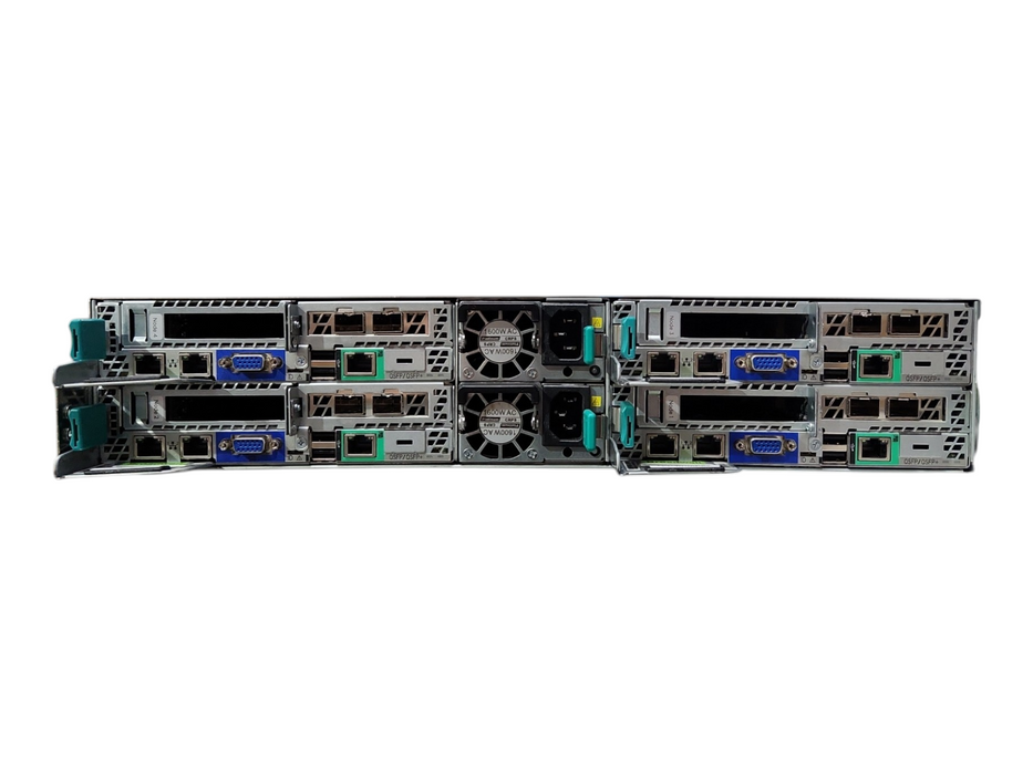 Cohesity C2605 4-Node Server, 8x Xeon E5-2620 v4 2.10GHz 8C, 256GB DDR4