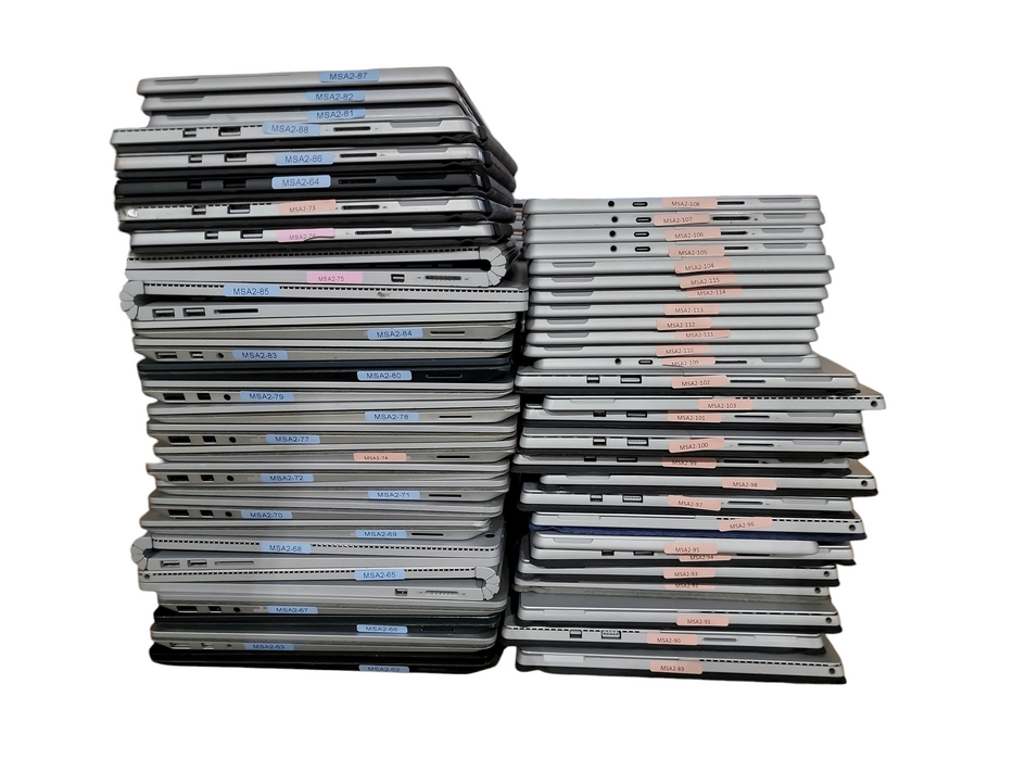 Lot 54x Microsoft Surface 6 Gen and UP | B Condition [MSA2-3]