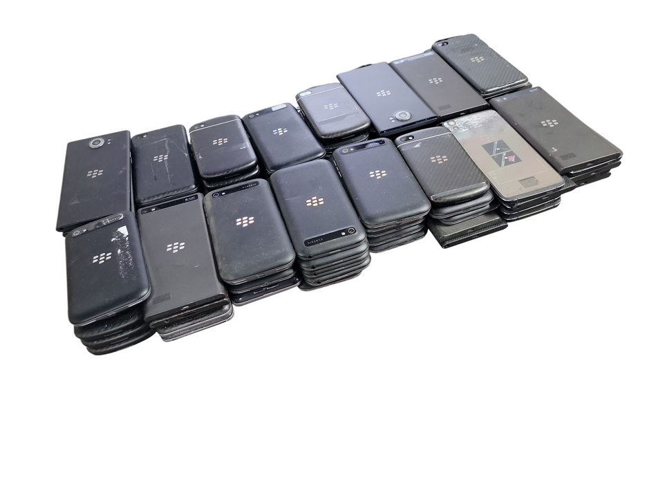 Lot of 82x Blackberry Phones [Touchscreen | Micro USB | AS-IS]