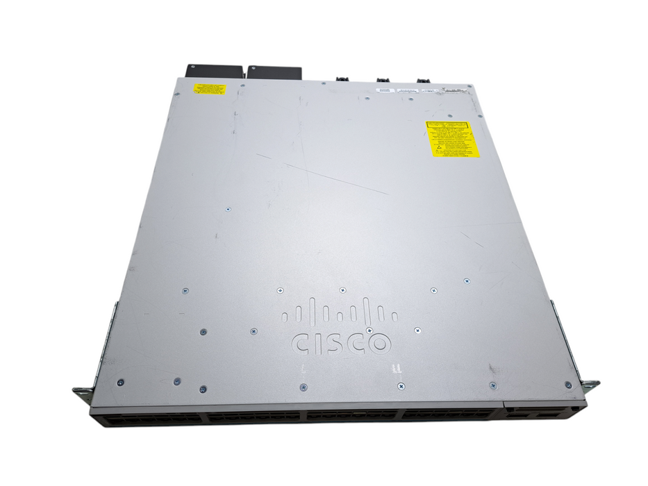 Cisco C9300-48UN-A V02 | 48-Port UPoE Network Switch w/ C9300-NM-2Q, 2x PSU Q)