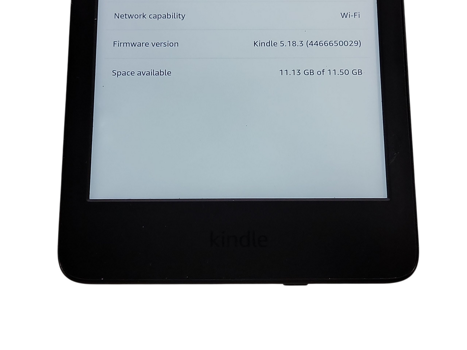 Amazon Kindle 11th Gen 2024 - 16GB - Black