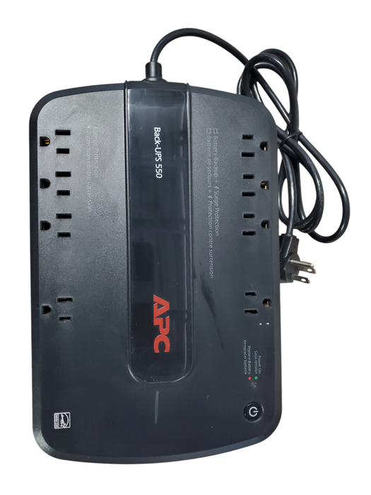 APC Back-UPS 550 BE550G-CN 8 Outlets Uninterruptible Power Supply