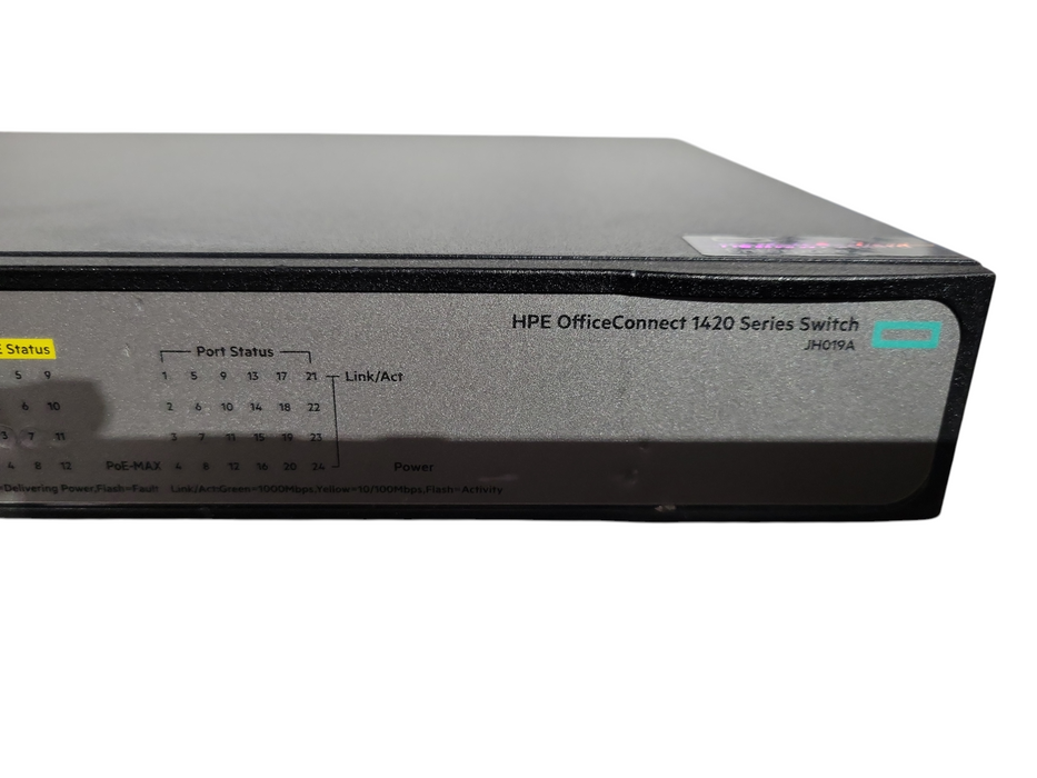 HPE 1420 24G PoE+ (124W) JH019A switch !