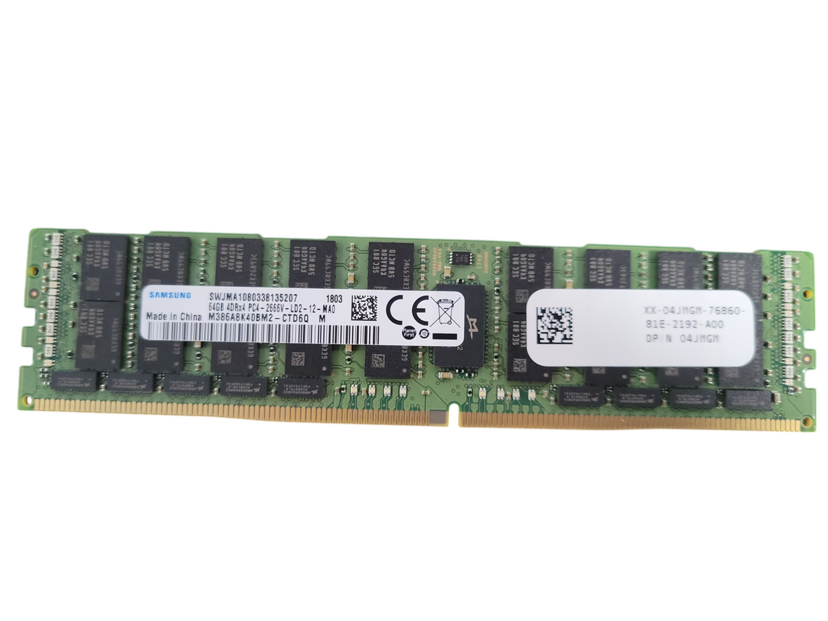 【新発売】 Samsung 64GB 2DRx4 PC4-2666V-LD2-12-MA0 Server RAM Q Memory