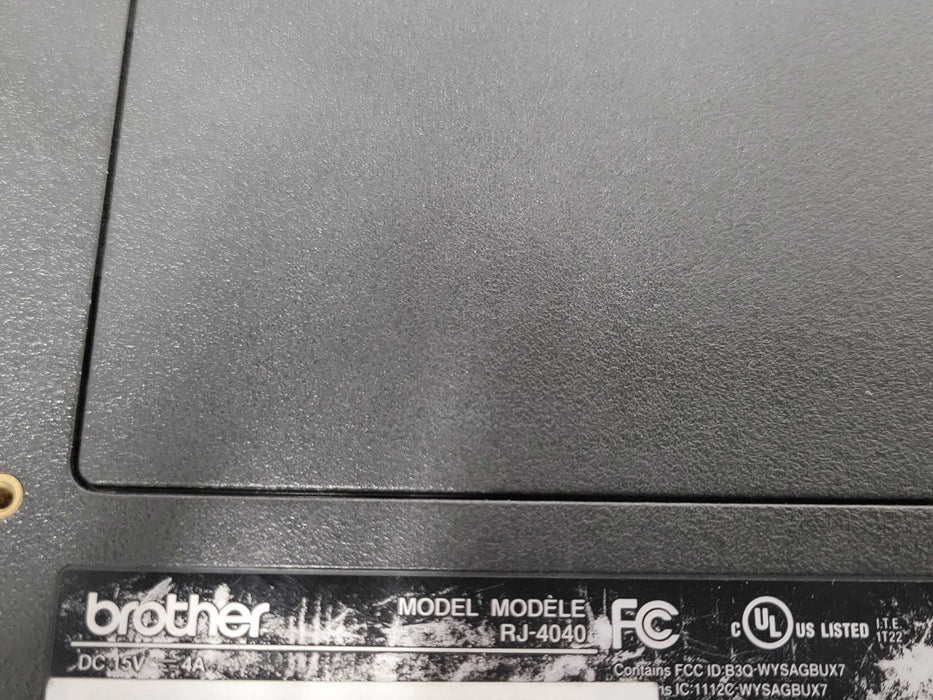 Lot of 2x Brother RJ-4040 Rugged Wi-Fi Printer, READ _