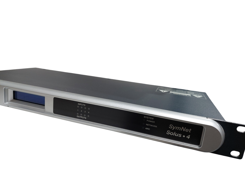 Symetrix Symnet Solus 4 Signal Processor 120V Rack Mountable  =