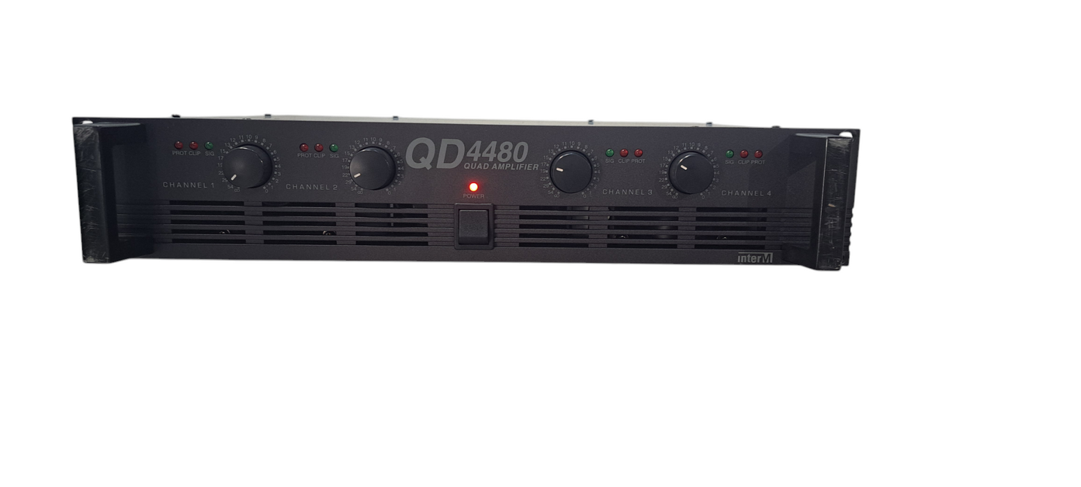 Inter-M QD-4480 Quad Power Amplifier