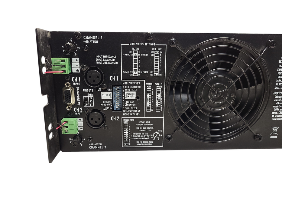 QSC ISA 300TI Professional Power Amplifier  $