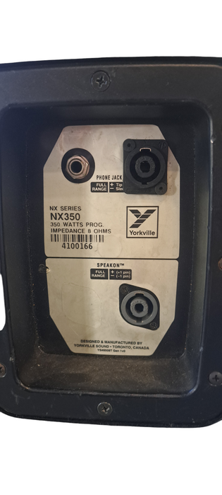 Pair of Yorkville NX350 12" 350-Watt Passive Loudspeaker | SEE