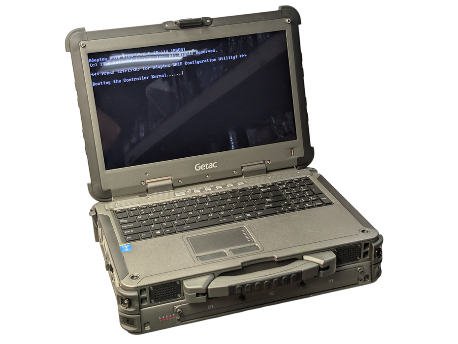 Getac X500 G2 Mobile Server Intel Core i7-4810MQ 32GB RAM PLEASE READ  Q-