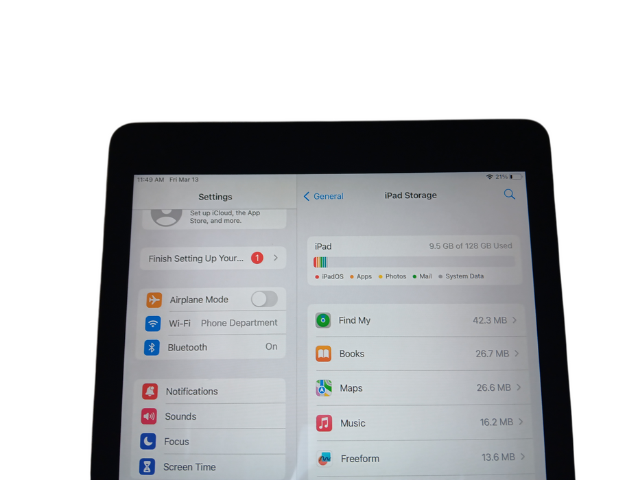 Apple iPad Pro 9.7" - 128GB - Space Gray [A1673]