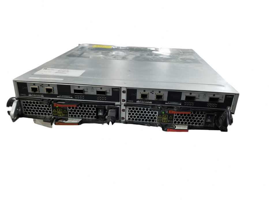 NetApp NAJ-1501 24-Bay SAS Hybrid Storage Array x2 IOM3 Controllers NoHDD Q