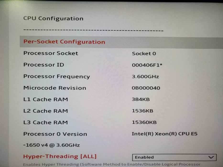 Lenovo ThinkStation P510 Desktop E5-1650 v4 32GB RAM NO HDD