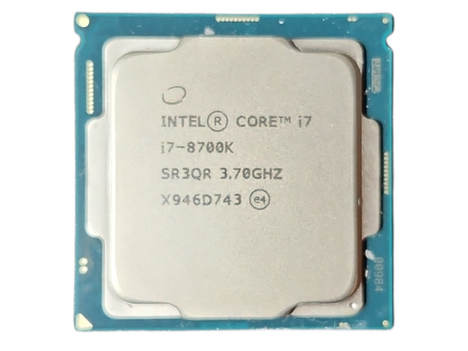 Intel Core i7-8700K @ 3.70GHz SR3QR 6-Core Desktop CPU