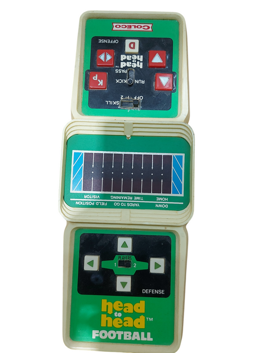 Vintage Coleco Head to Head Electronic Football 1979