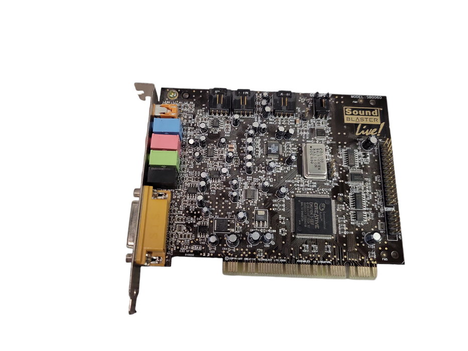 Creative Labs Sound Blaster Live! SB0060 5.1 PCI Sound Card %