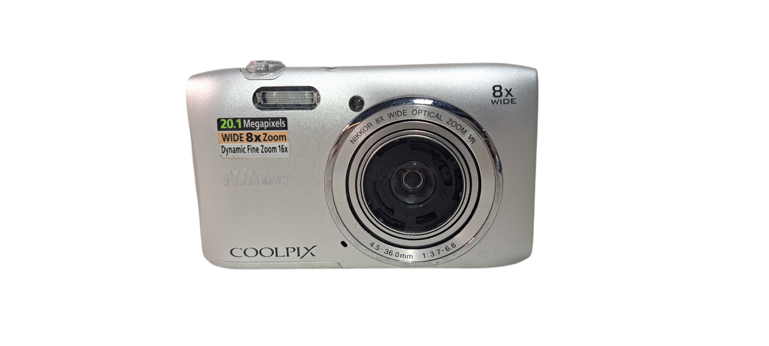 ikon Coolpix S3600 20.0MP Compact Digital Camera |READ
