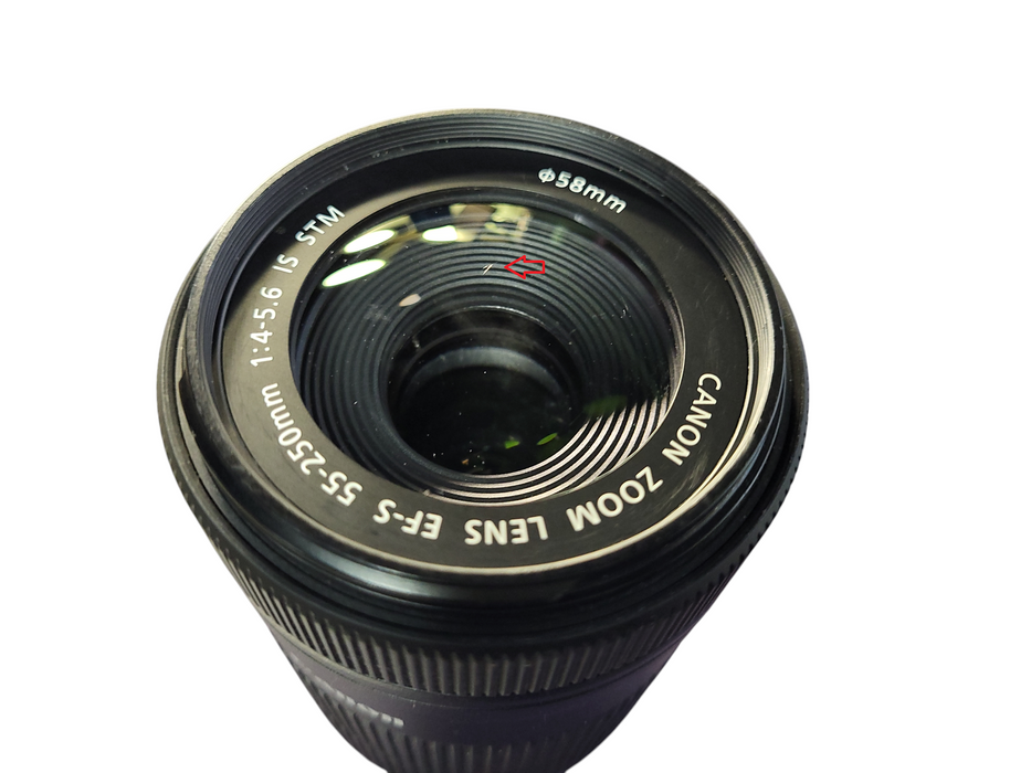 Canon EF-S 55-250mm f/4-5.6 IS STM Telephoto Zoom Lens READ $