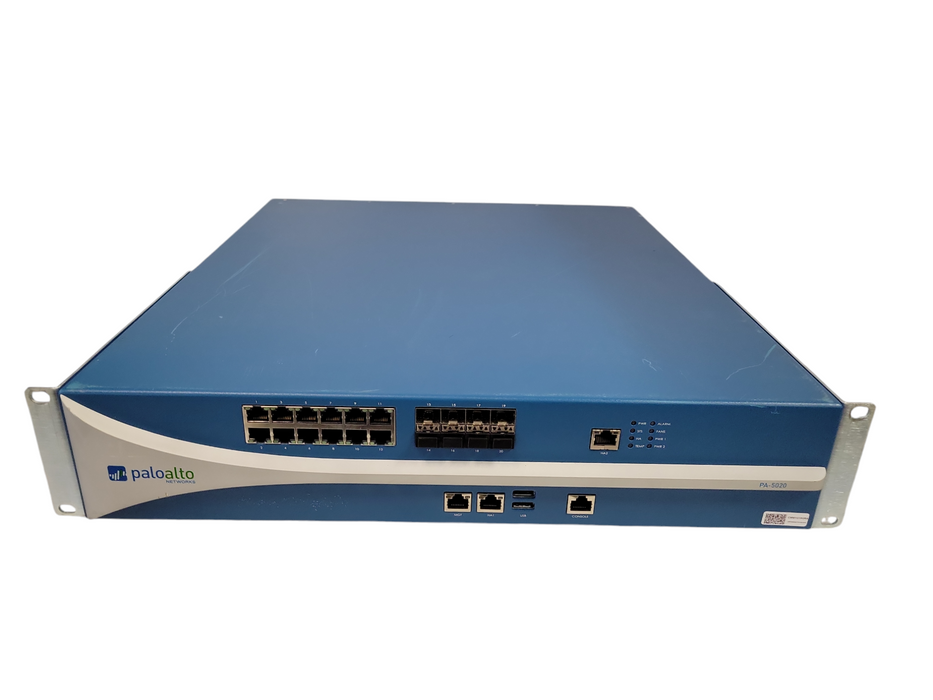 Palo Alto PA-5020 Enterprise Networks Gigabit Firewall Security Appliance %