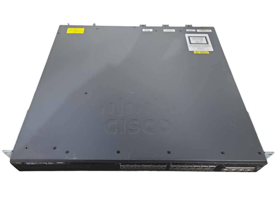 Cisco WS-C3650-24PS-S | 24-Port Gigabit PoE+ | 4x SFP 1x PSU Network Switch !