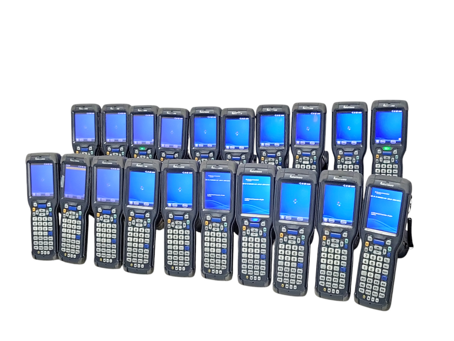 Lot of 20x Intermec CK71 Series Barcode scanners w/ Battery & Handle, READ _