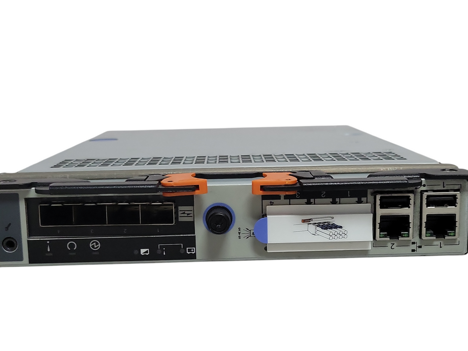 Lot of 2x IBM Storwize 6Gbps SAS 00AR108 V3700 Storage Controller, READ _