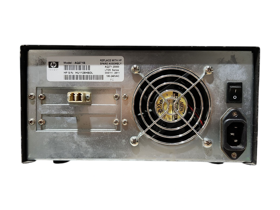 HP LTO5 FC FH EXTERNAL TAPE DRIVE AQ271B